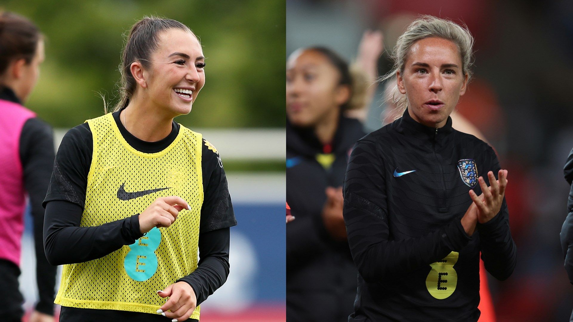 Katie Zelem Jordan Nobbs split