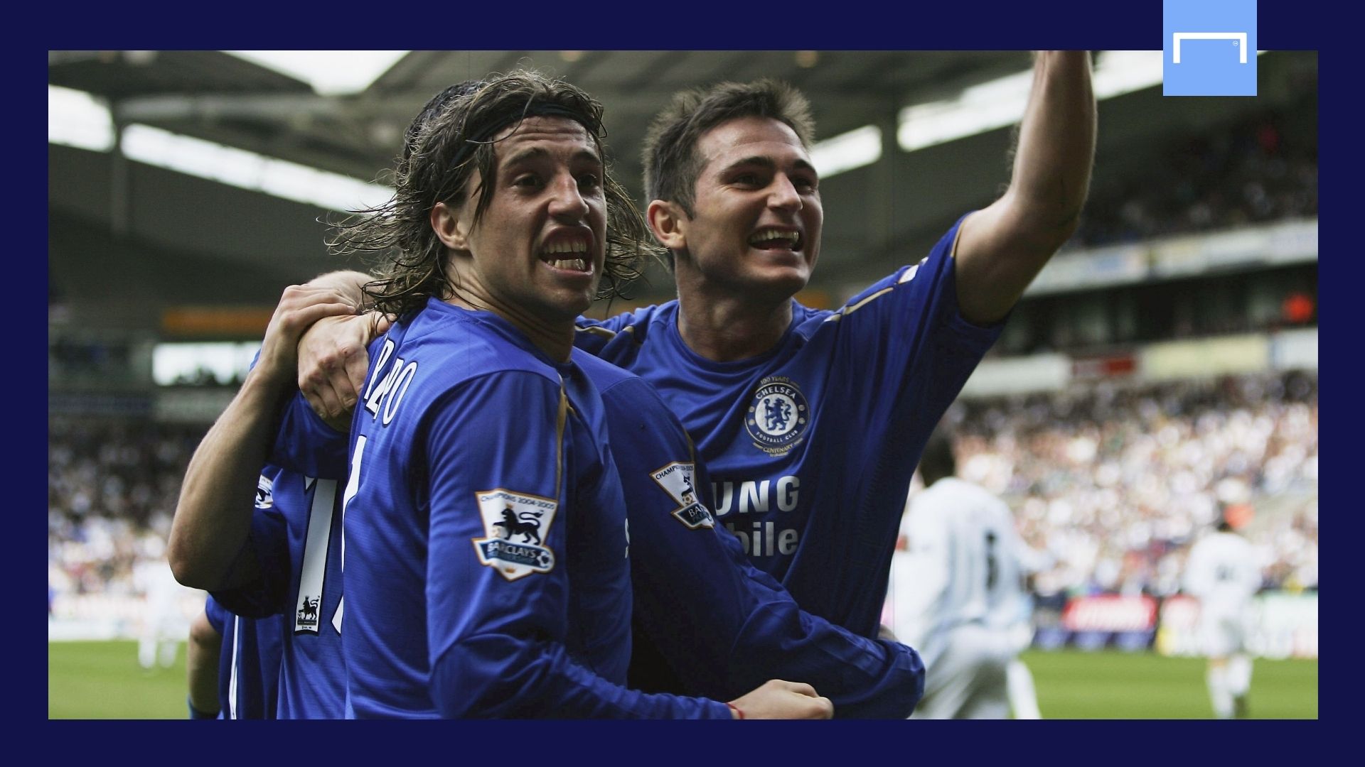 Frank Lampard Hernan Crespo Chelsea GFX