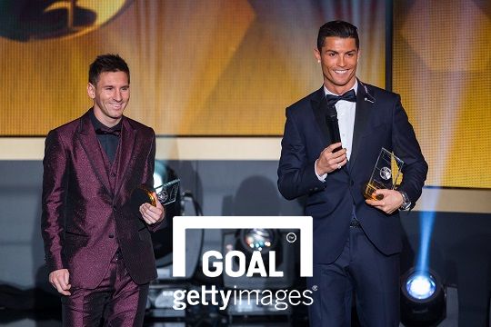 Messi and Ronaldo