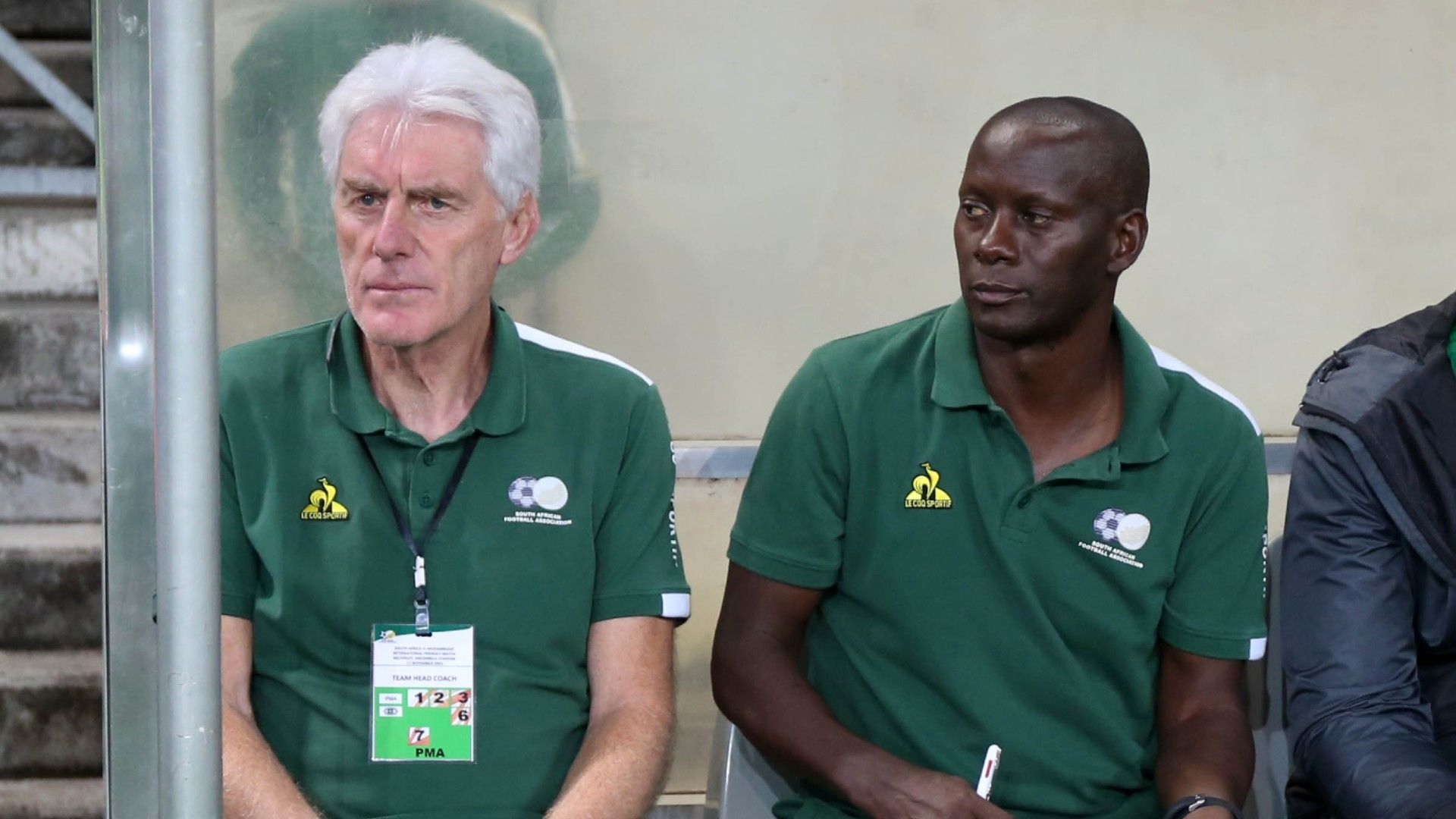 Hugo Broos & Helman Makhalele, Bafana Bafana, November 2022
