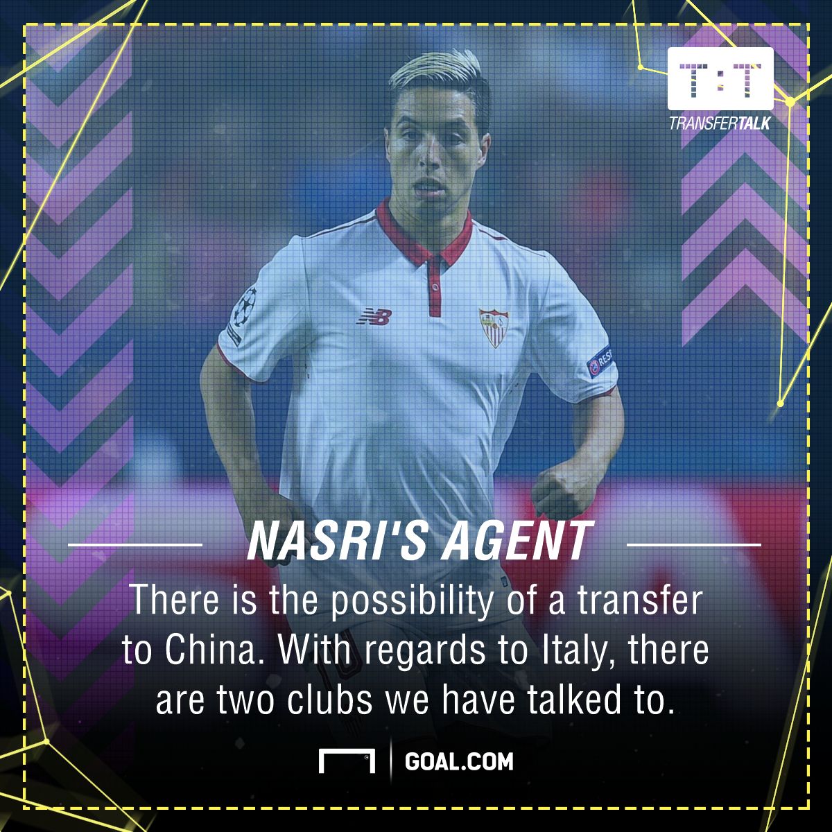 Samir Nasri agent CSL Serie A
