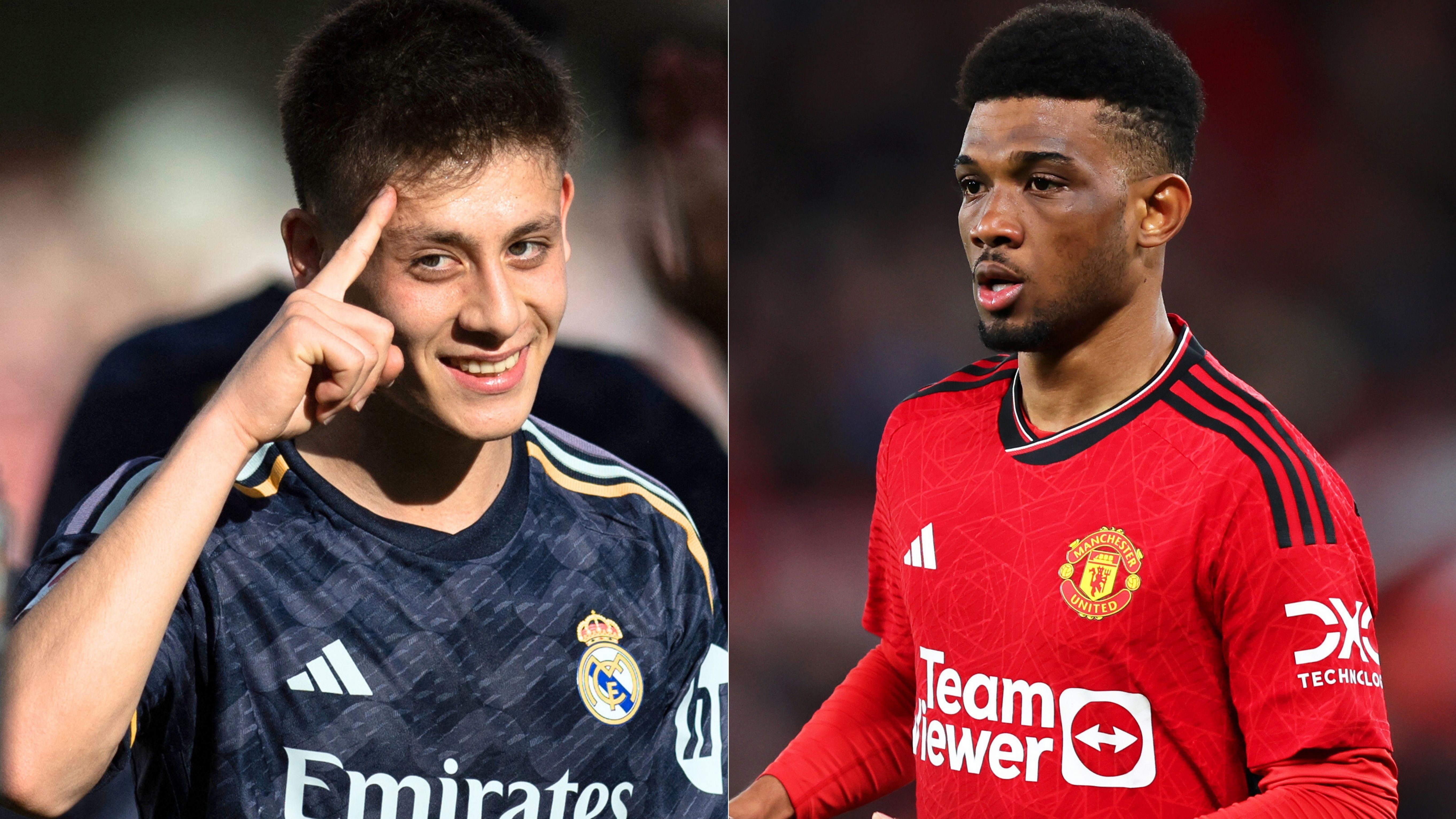 Arda Güler Amad Diallo