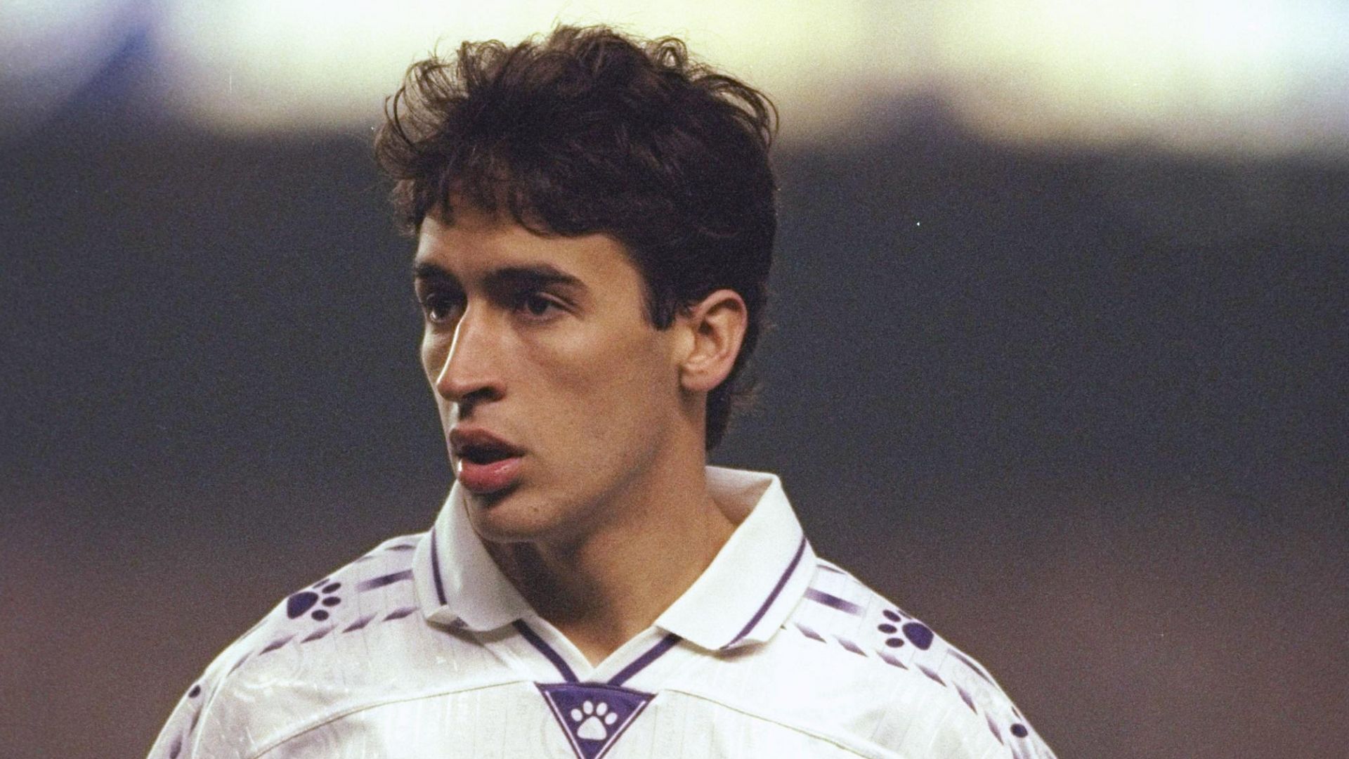 Young Raul Real Madrid