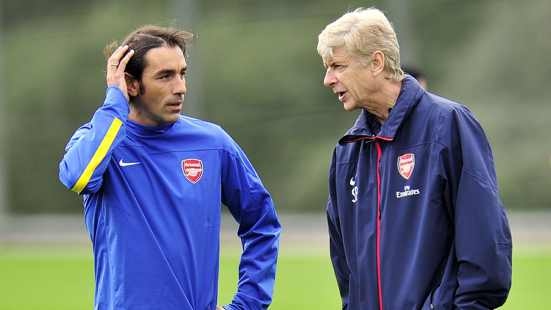 Robert Pires, Arsene Wenger | Arsenal