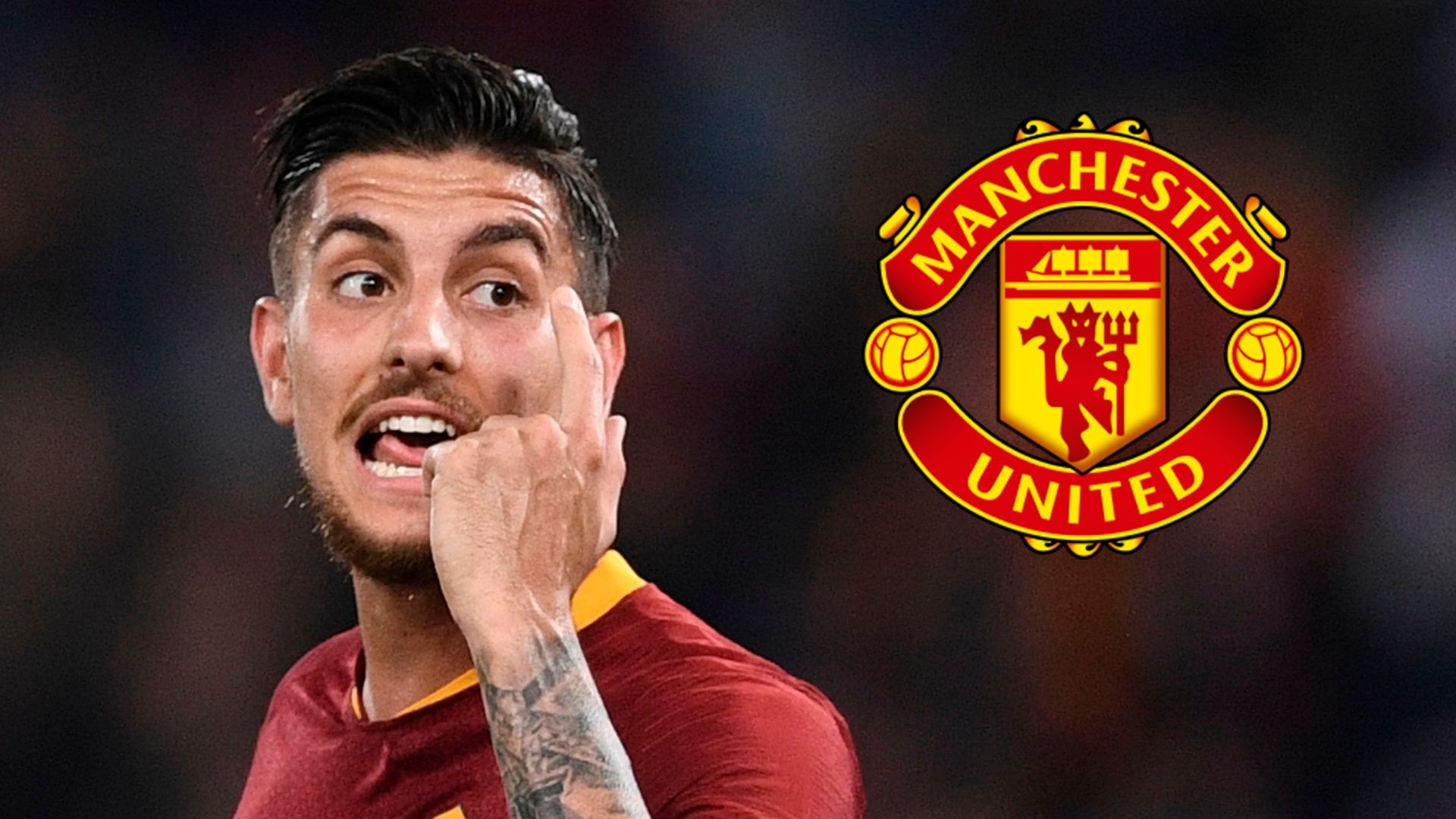Lorenzo Pellegrini Manchester Unite