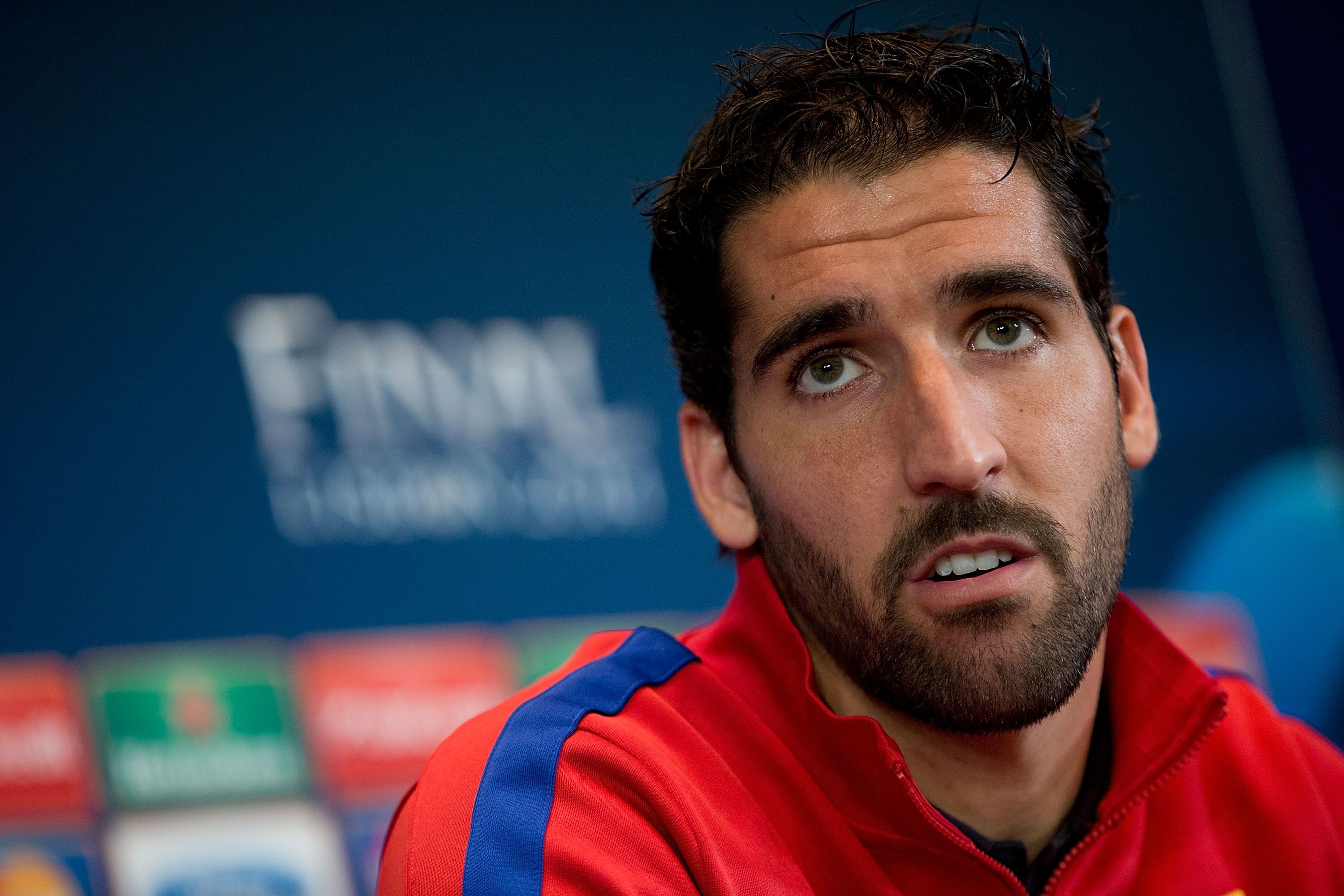 Atletico Madrid midfielder Raul Garcia