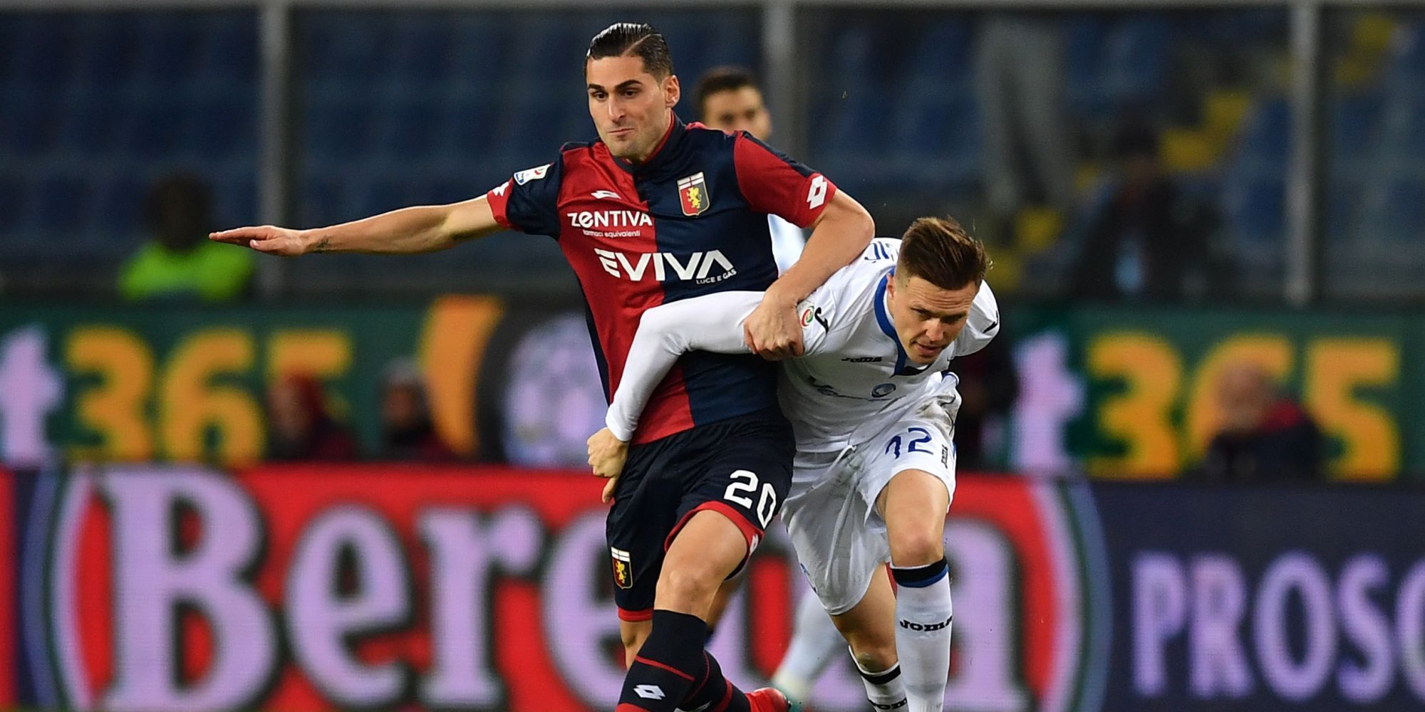 Josip Ilicic Aleandro Rosi Genoa Atalanta Serie A