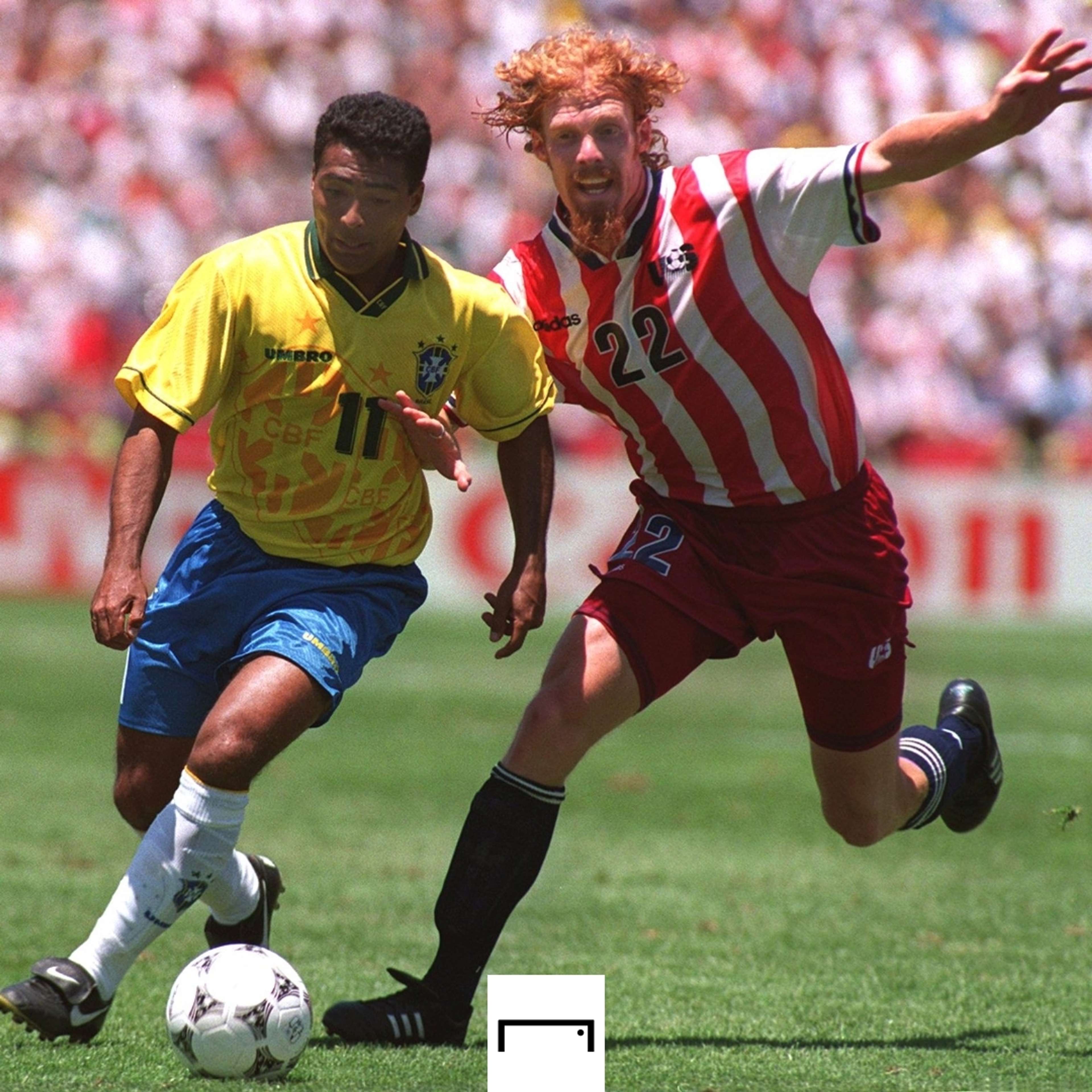 Alexi Lalas Romario USMNT Brazil 1994 World Cup GFX