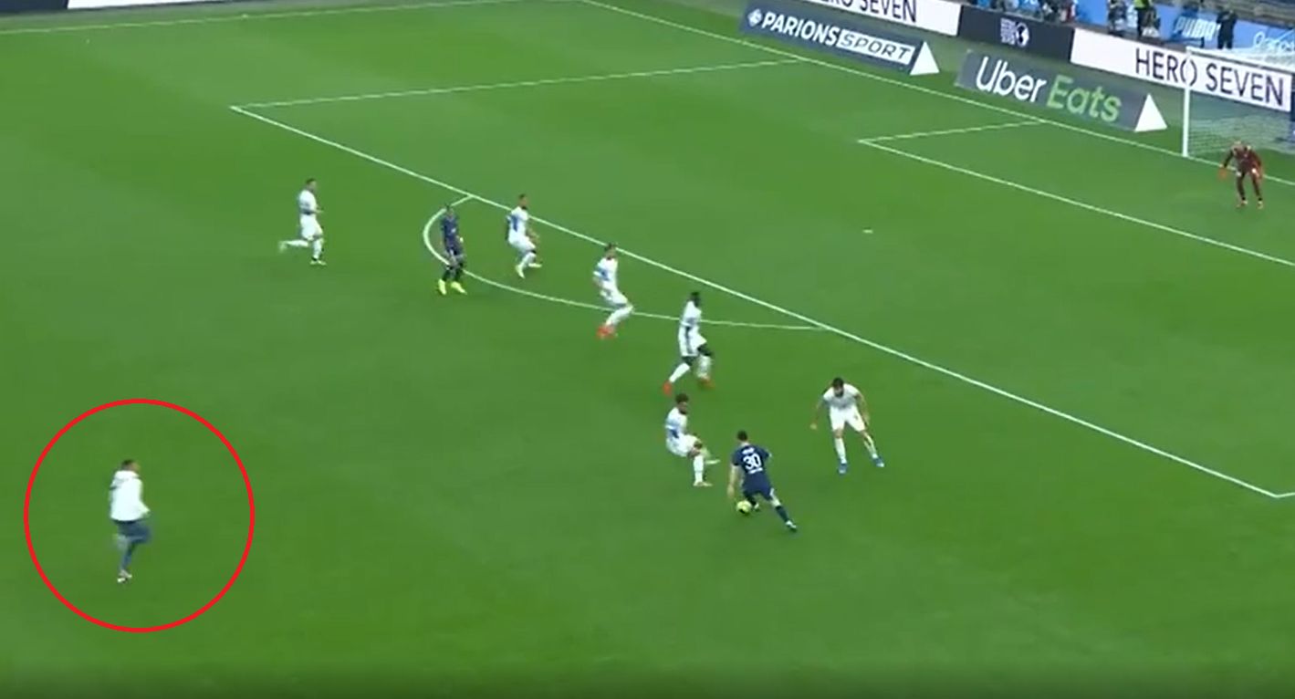 LIONEL MESSI PSG MARSEILLE LIGUE 1 FLITZER SCREENSHOT