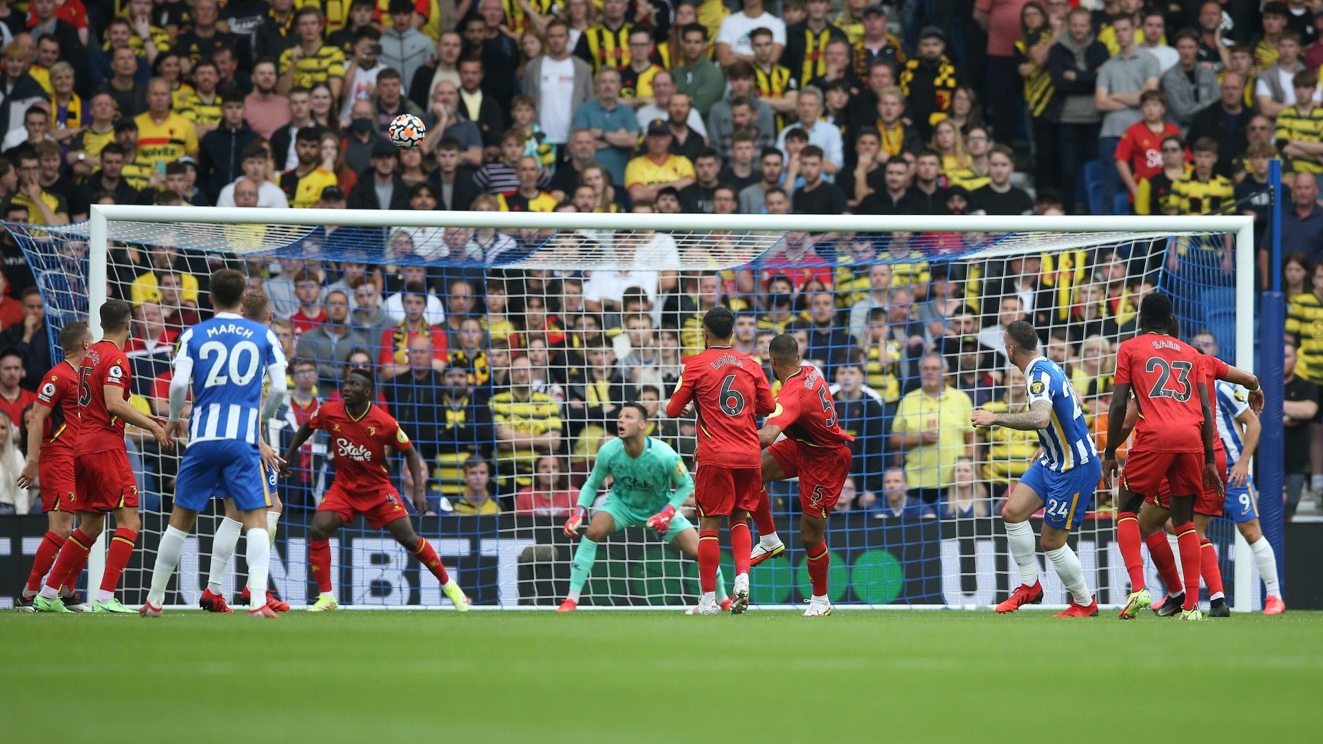 Shane Duffy Brighton Watford 2021-22