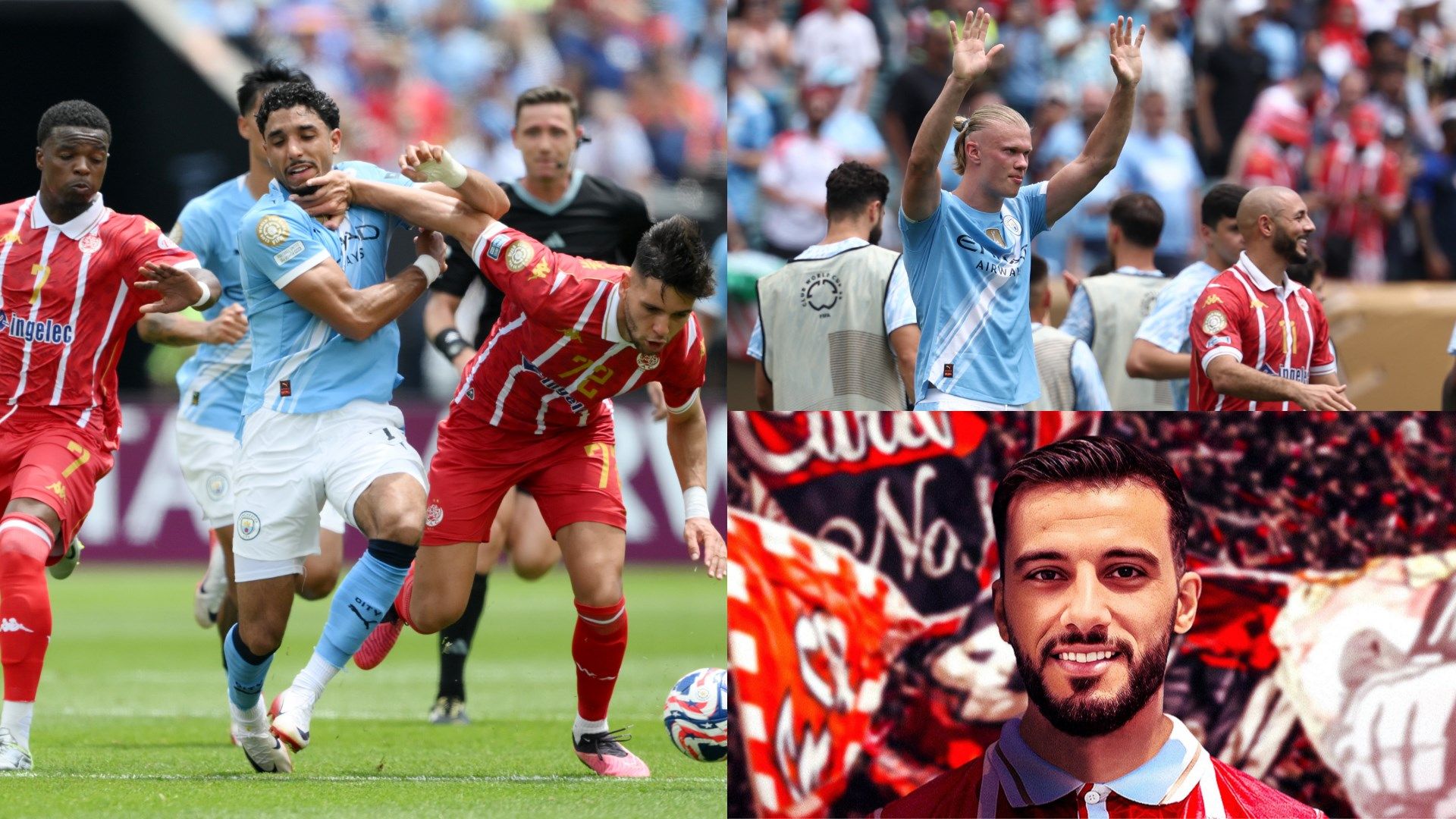 Omar Marmoush Haaland Man City Omar Al Somah Wydad CWC 2025