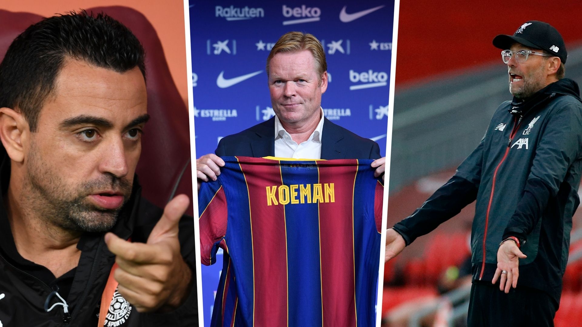 Klopp Xavi Koeman