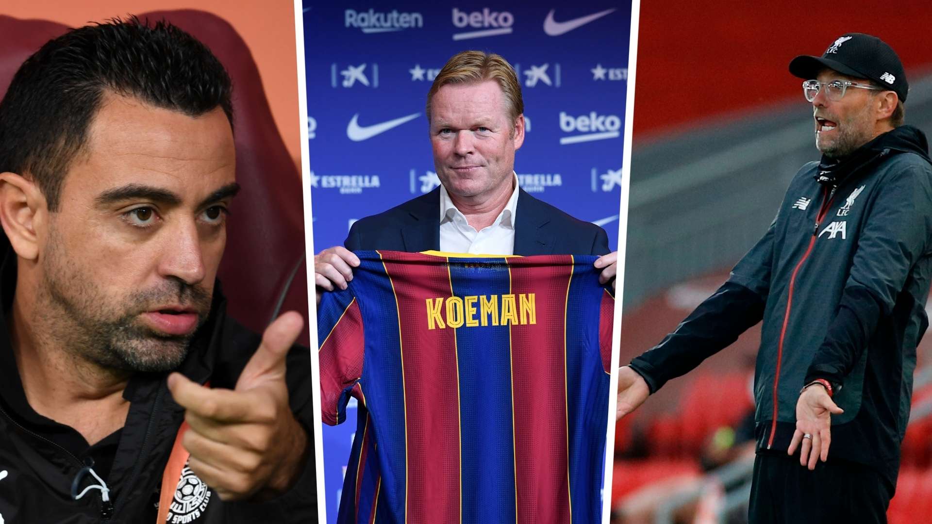Klopp Xavi Koeman