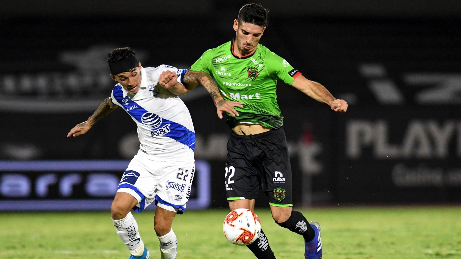 Puebla vs Juárez Guardianes 2020