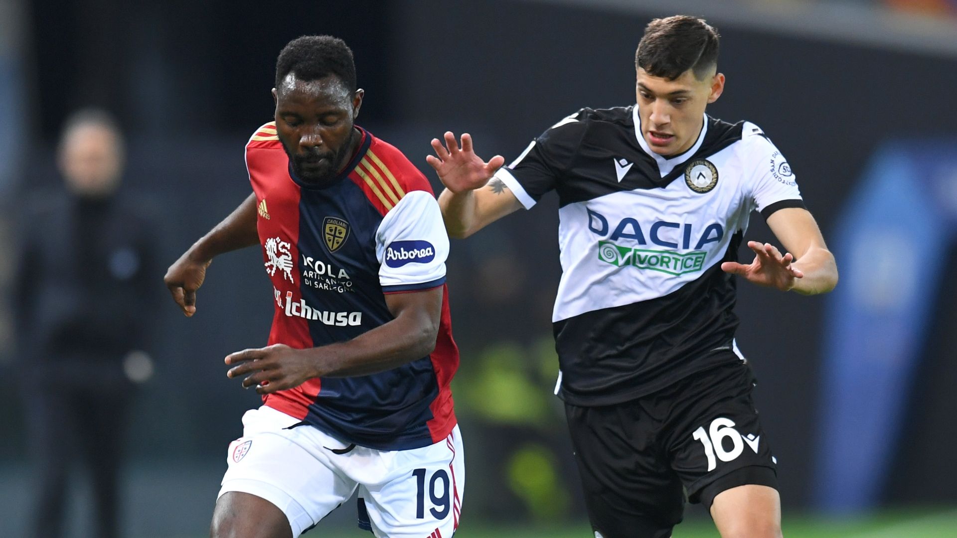 Asamoah Cagliari Udinese
