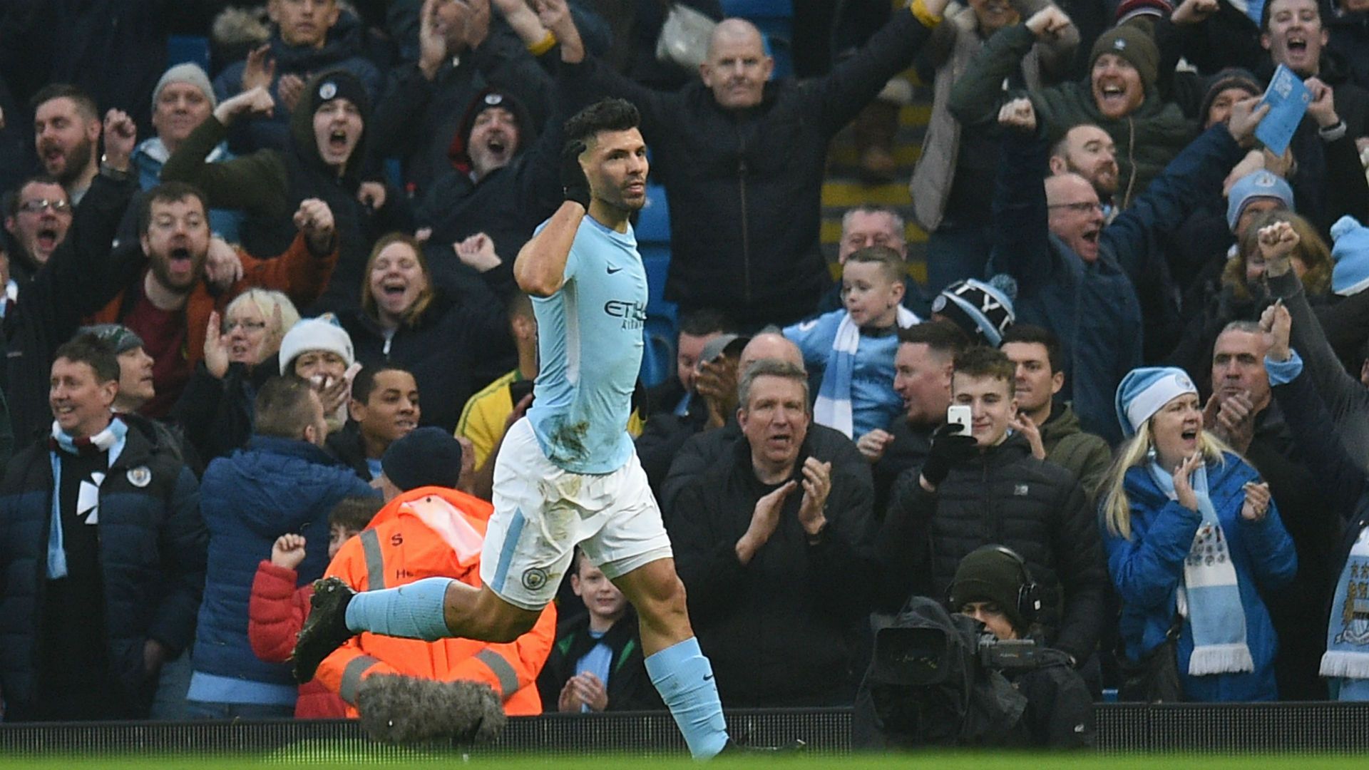 Sergio Aguero Manchester City