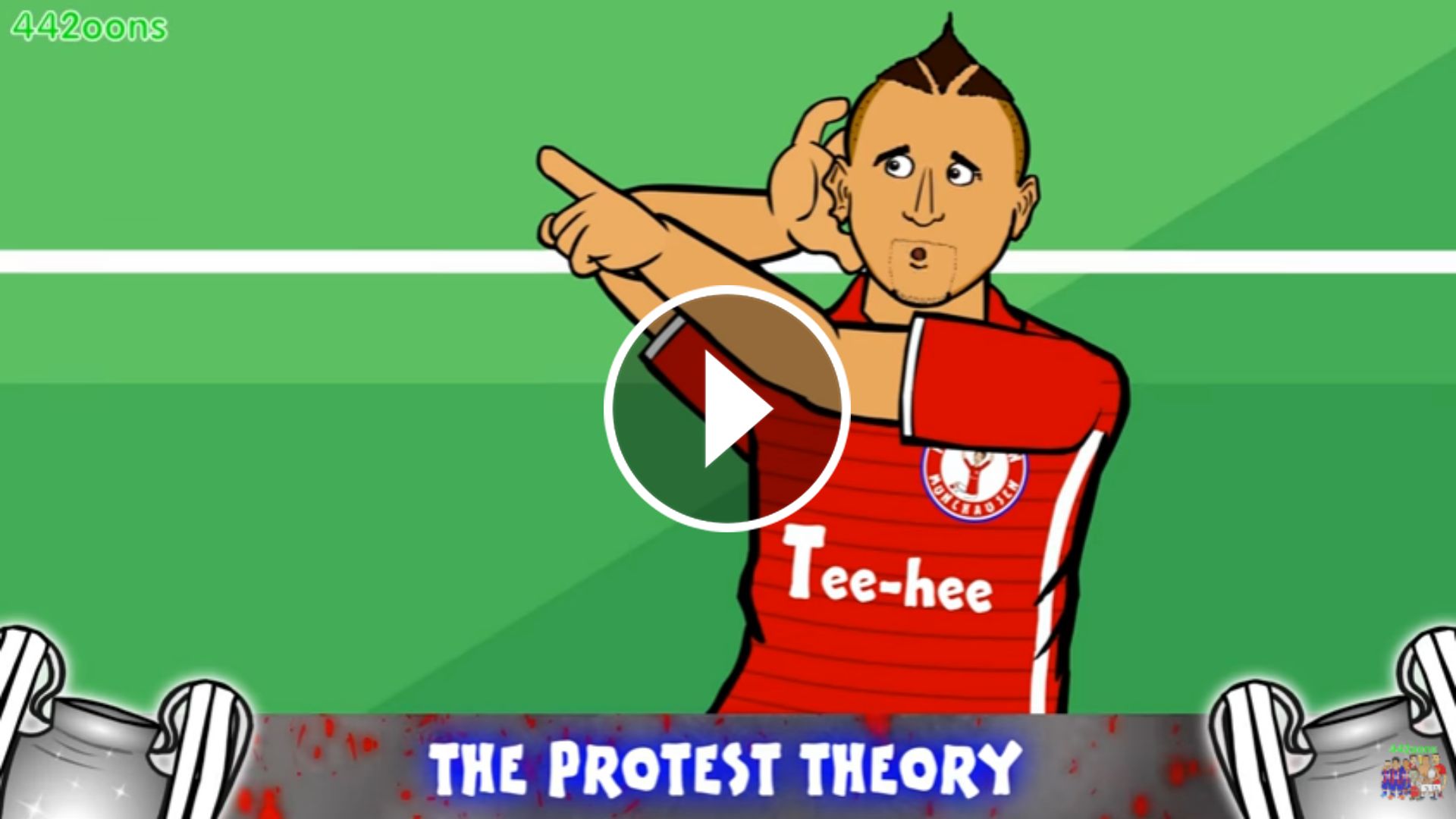 play parodia del penal que falló Vidal ante Real Madrid