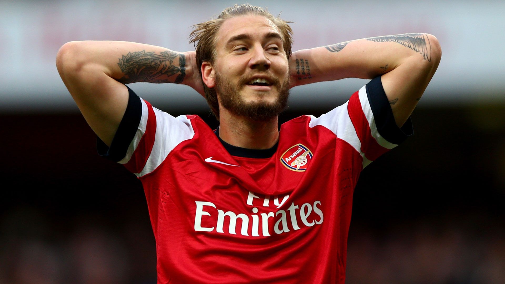 Nicklas Bendtner Arsenal 19102013