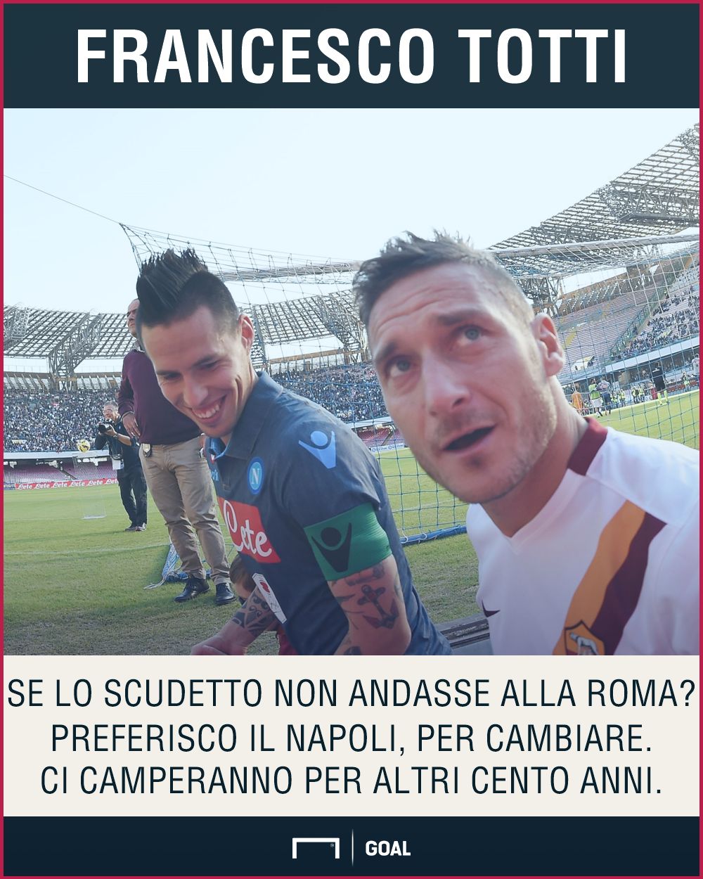 Totti su Scudetto PS ita