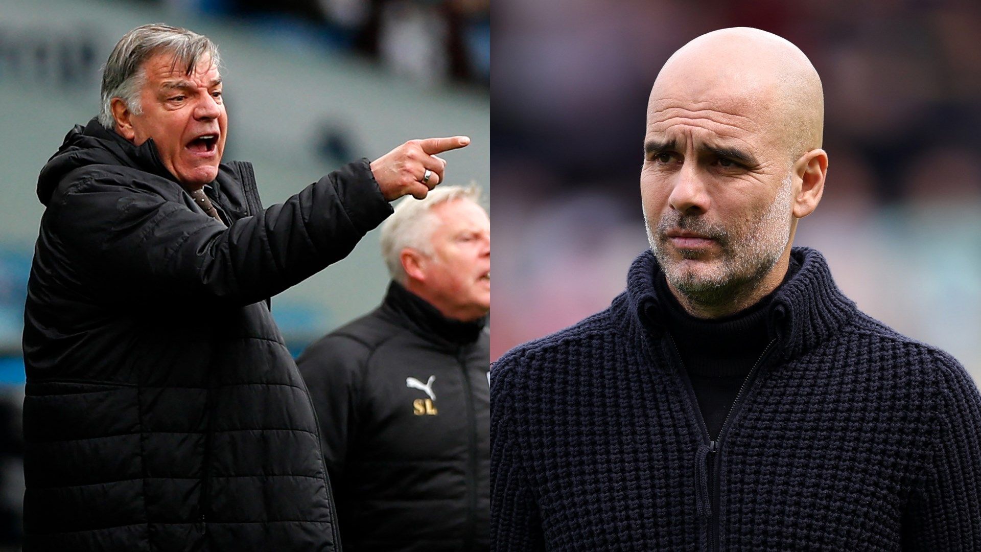 Allardyce Guardiola split