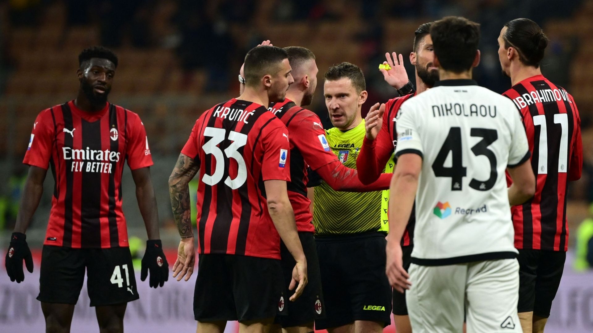 Ibrahimovic Milan Spezia