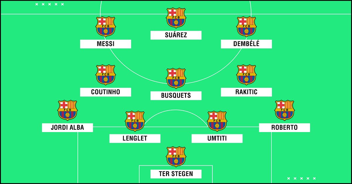 Cómo formaría el Barça con Lenglet