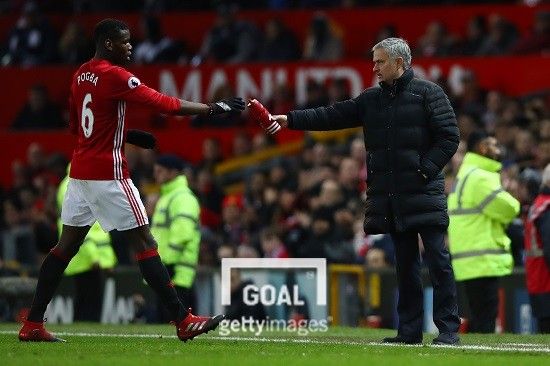 포그바, 무리뉴 감독