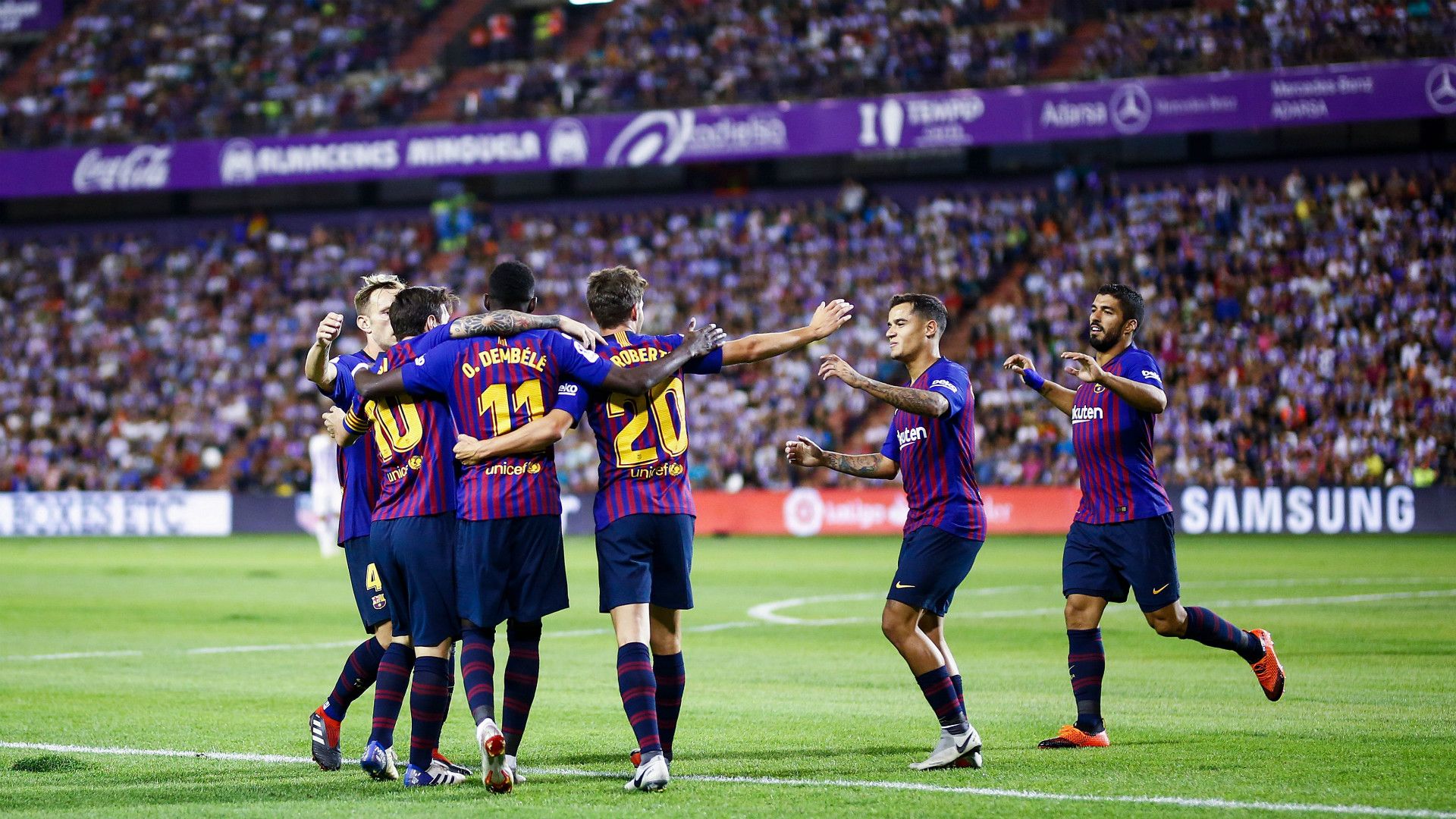 VALLADOLID BARCELONA LALIGA