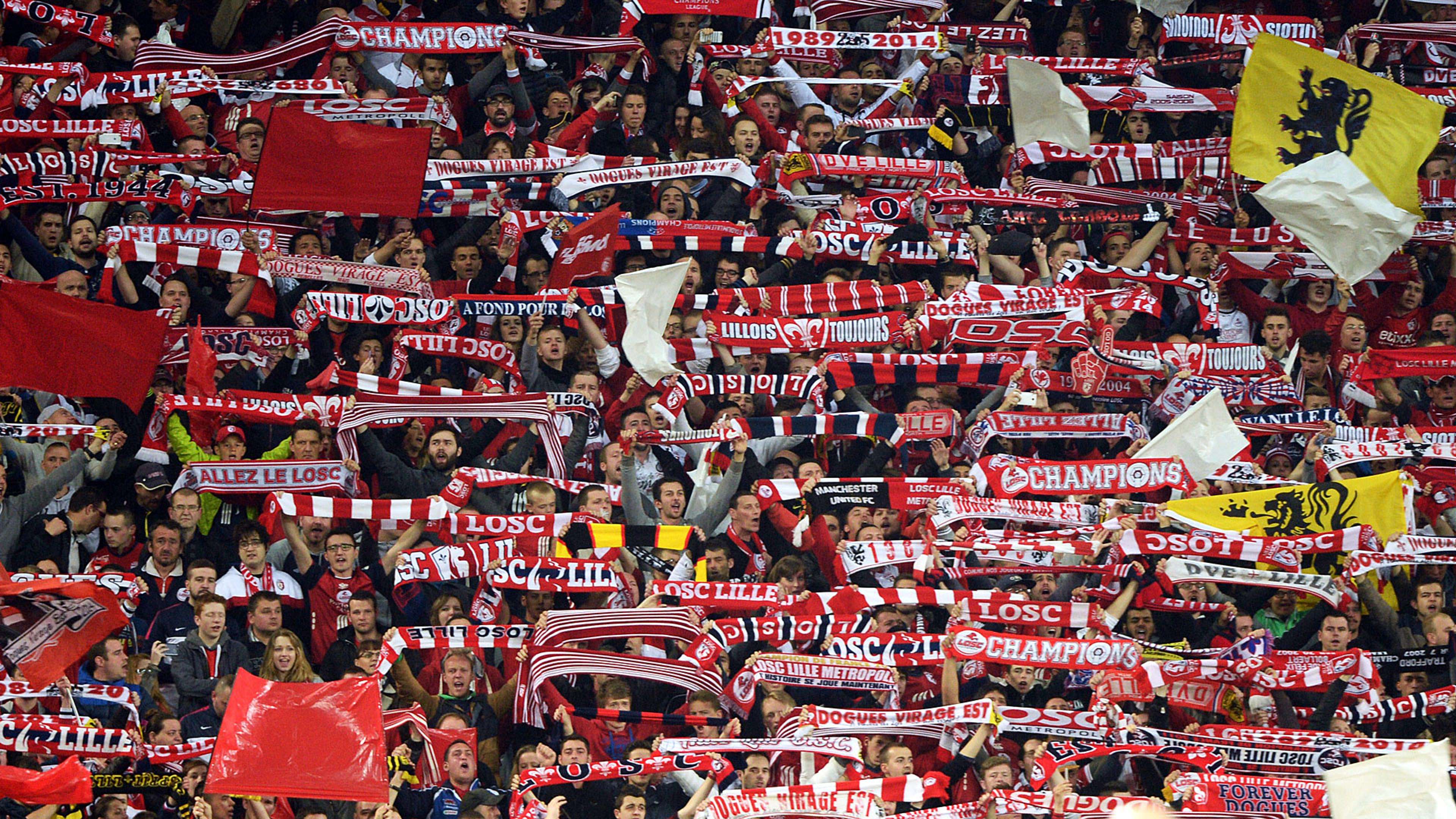 OSC Lille Fans France Ligue 1 03052015