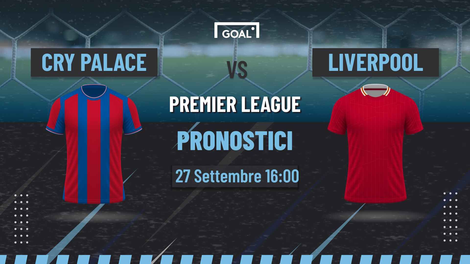 pronostici Crystal Palace - Liverpool