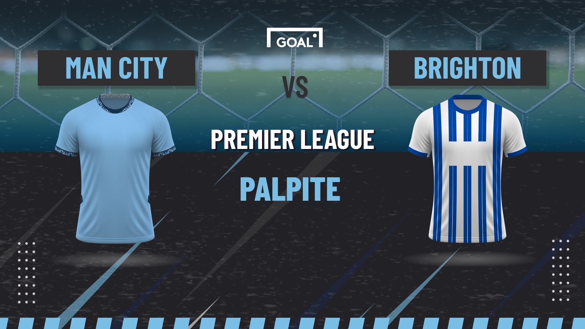 Palpite Manchester City x Brighton
