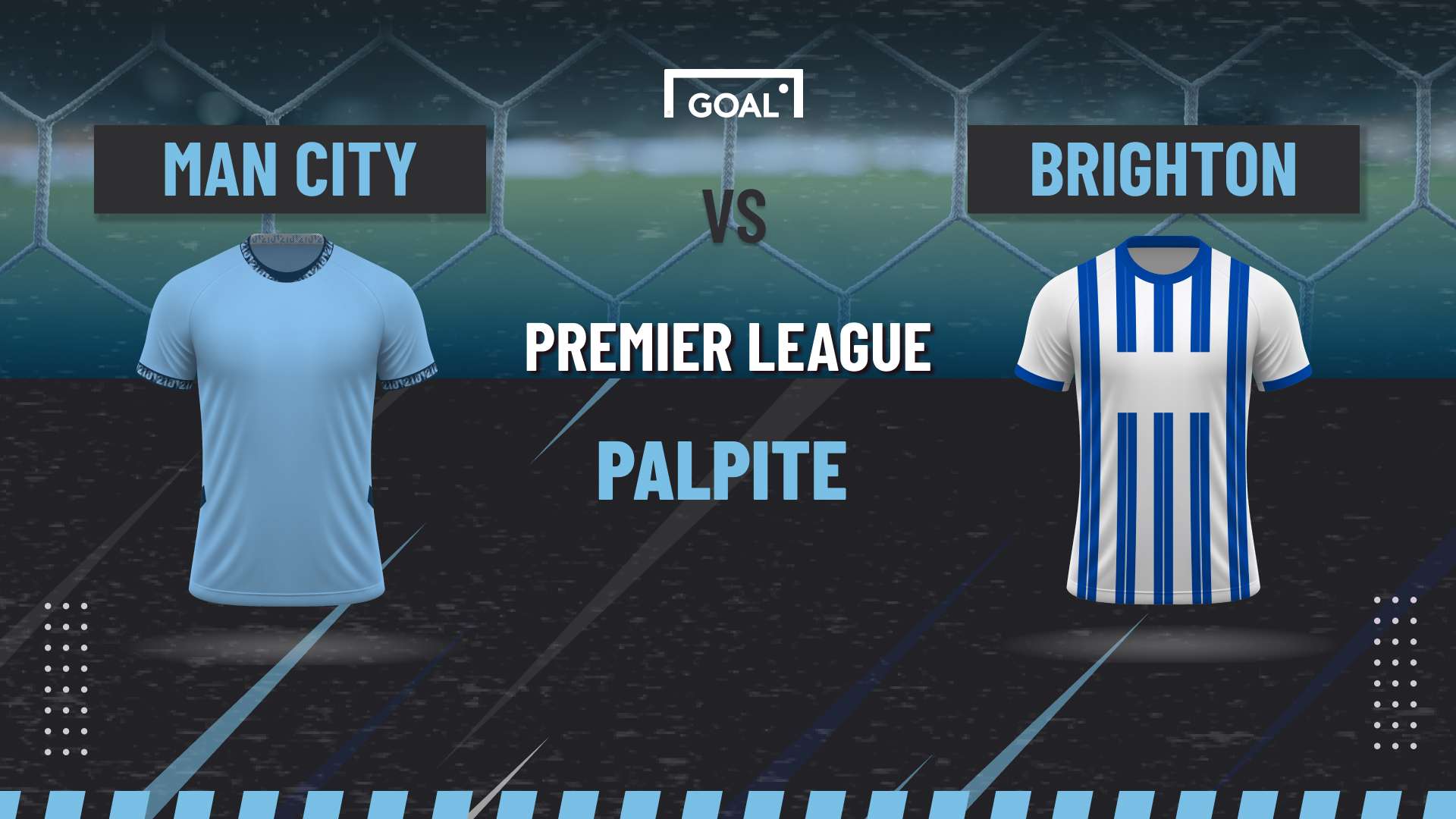 Palpite Manchester City x Brighton