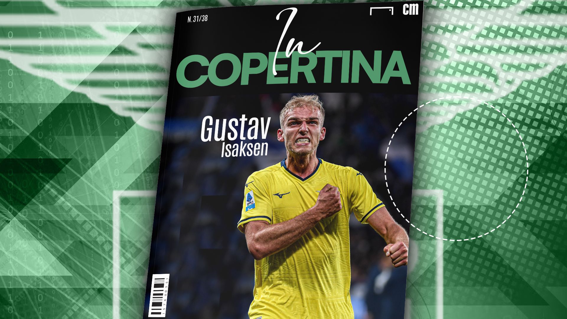 Isaksen in copertina
