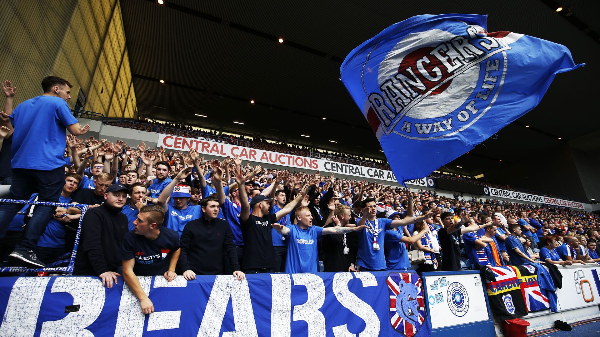 Glasgow Rangers Fans 06082016