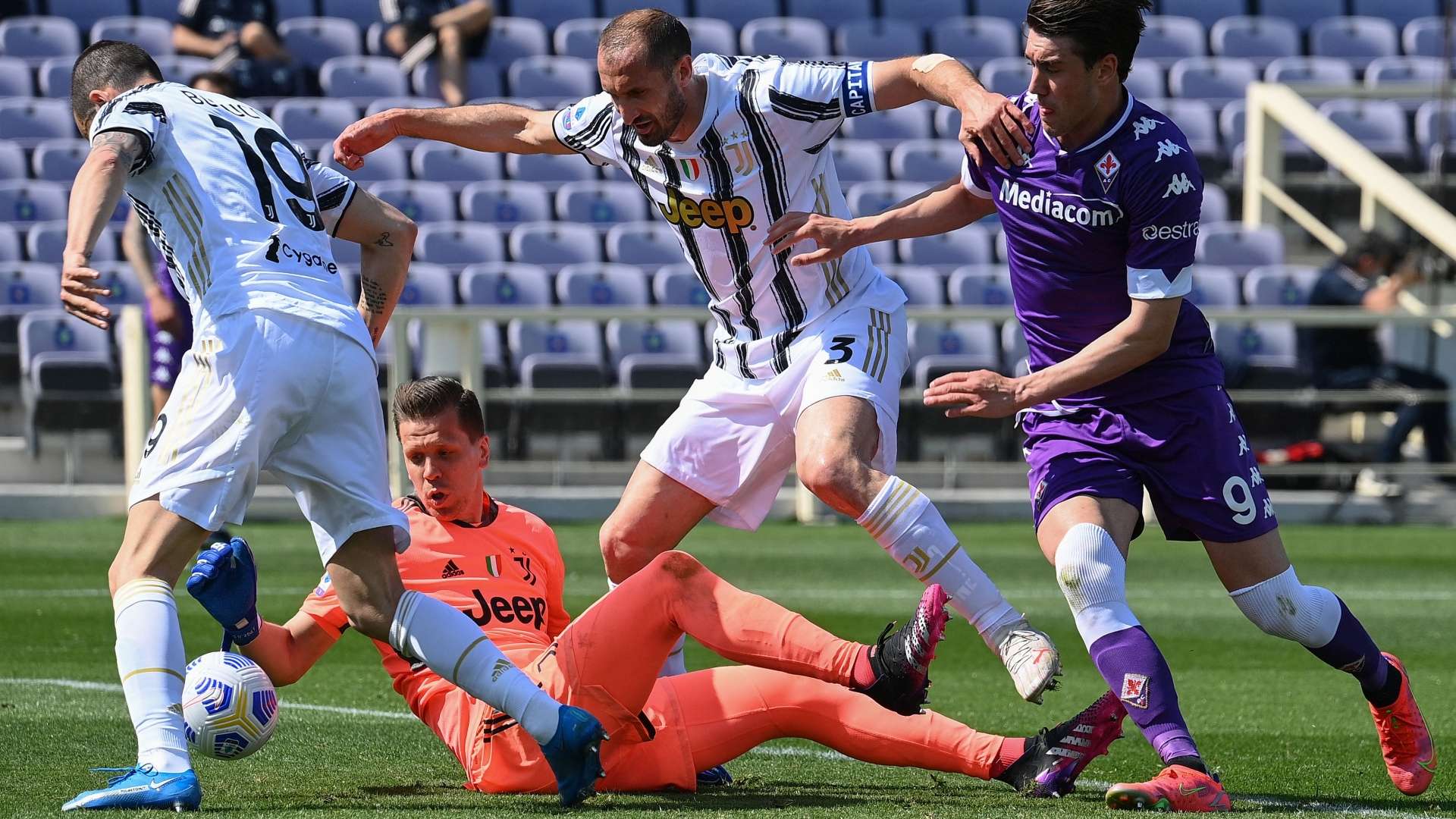 Chiellini Fiorentina Juventus Serie A