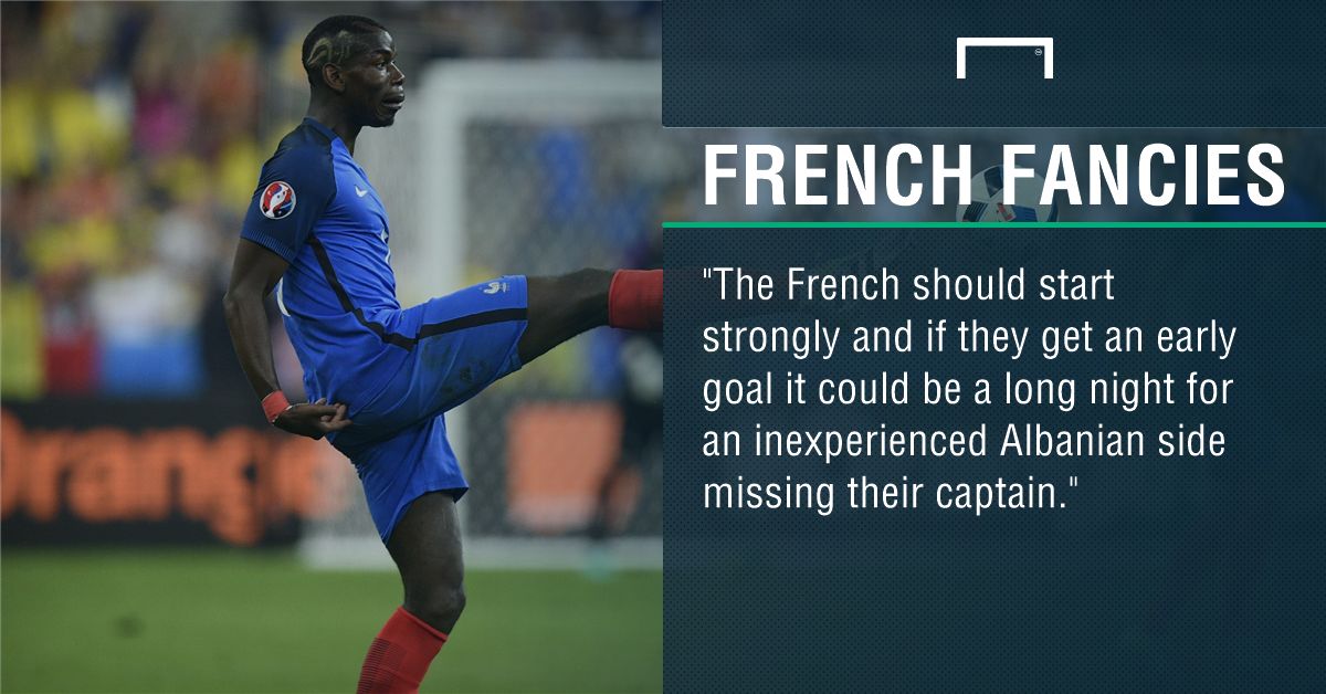 GFX FACT FRANCE V ALBANIA