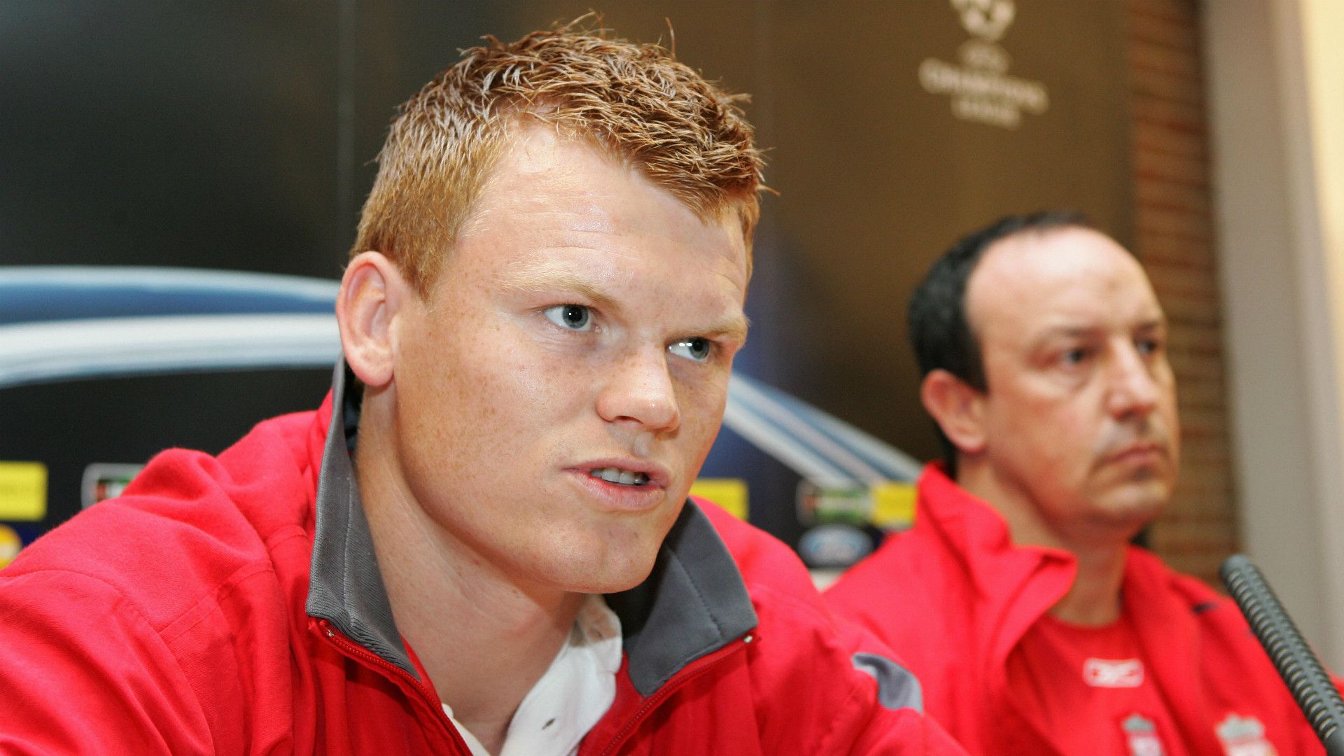 John Arne Riise Rafa Benitez Liverpool