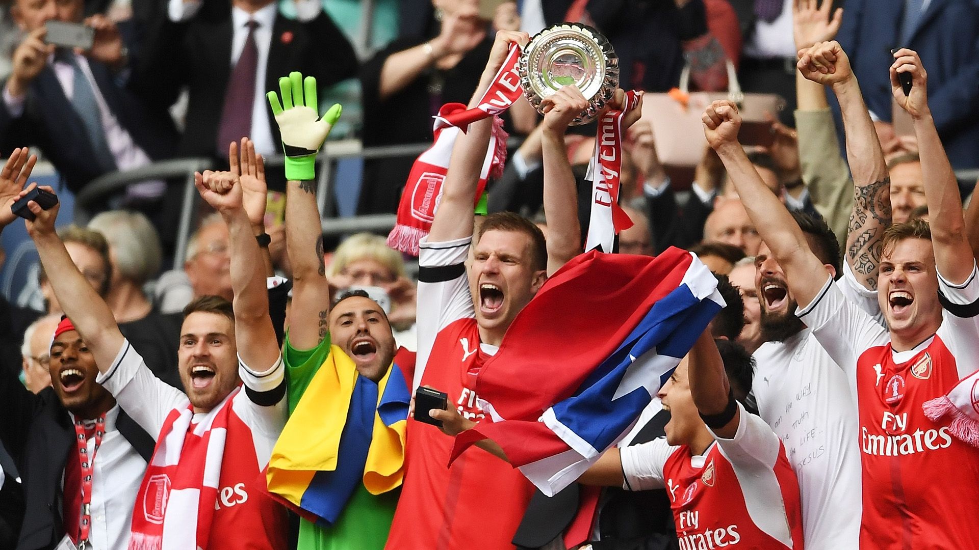 Per Mertesacker Arsenal Chelsea FA Cup final