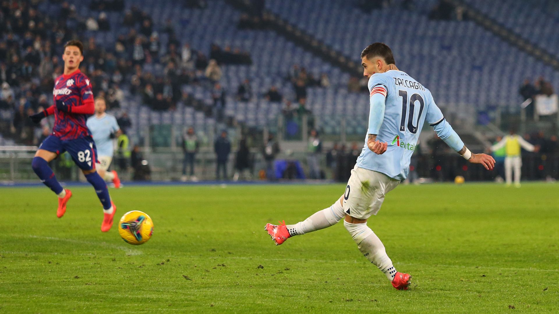 Mattia Zaccagni Lazio Bologna