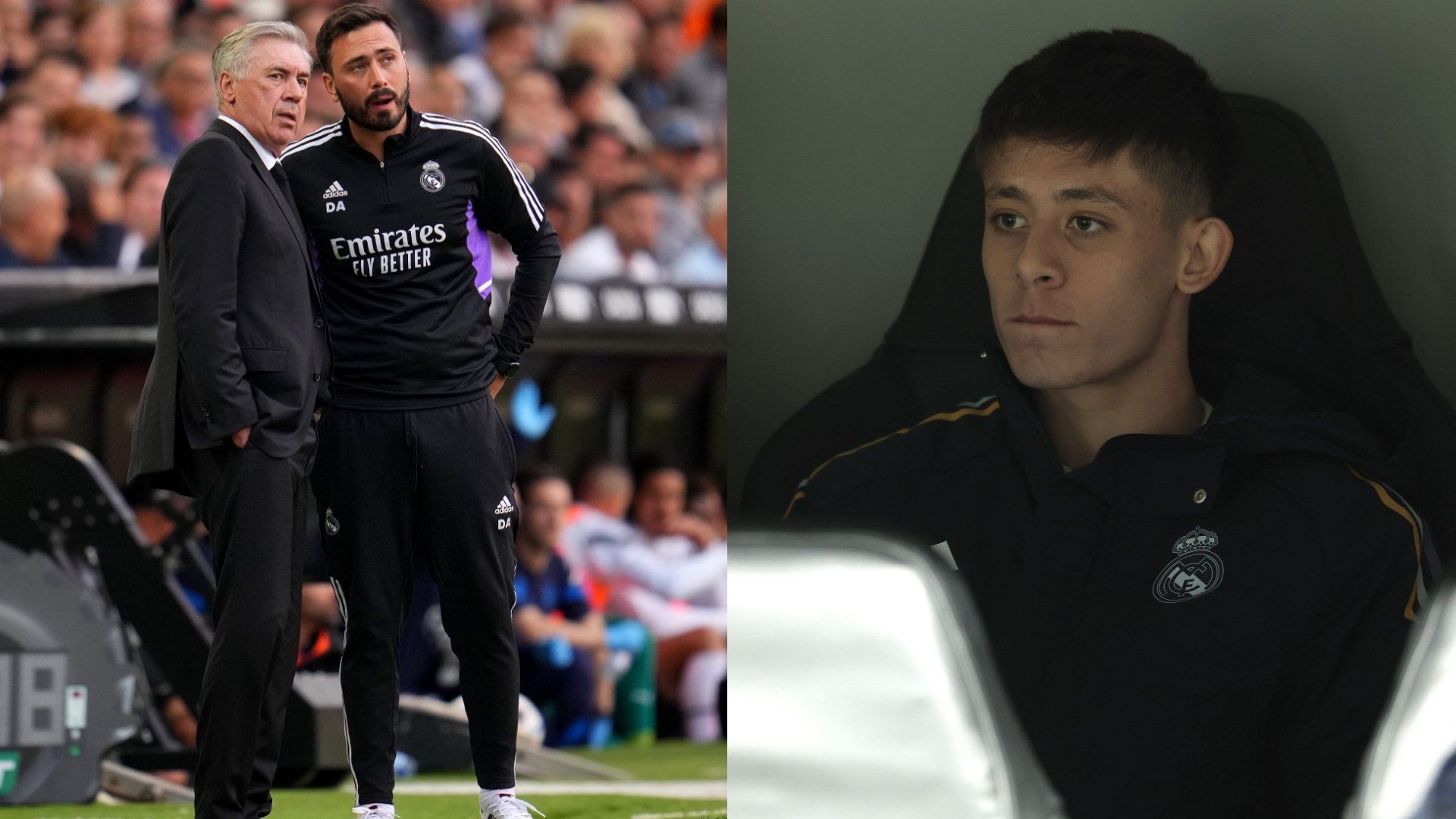 Carlo Ancelotti & Arda Guler