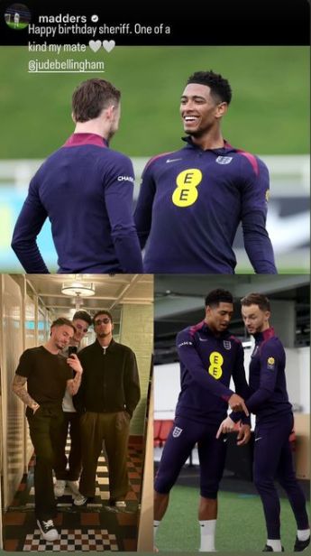 James Maddison Jude Bellingham