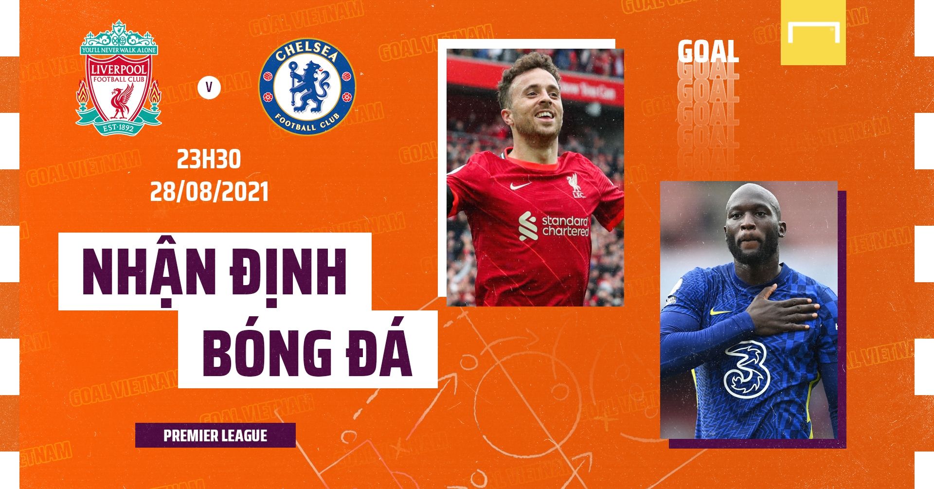 Preview Liverpool vs Chelsea Premier League 2021/22 GFX