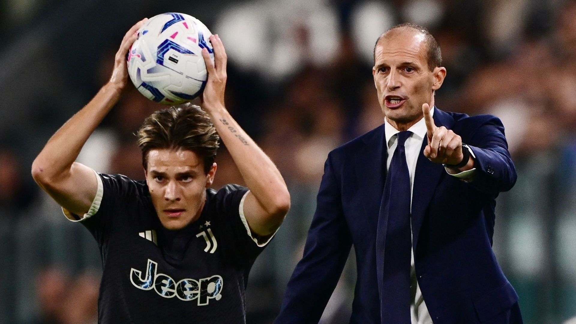 Nicolo Fagioli Massimiliano Allegri Juventus