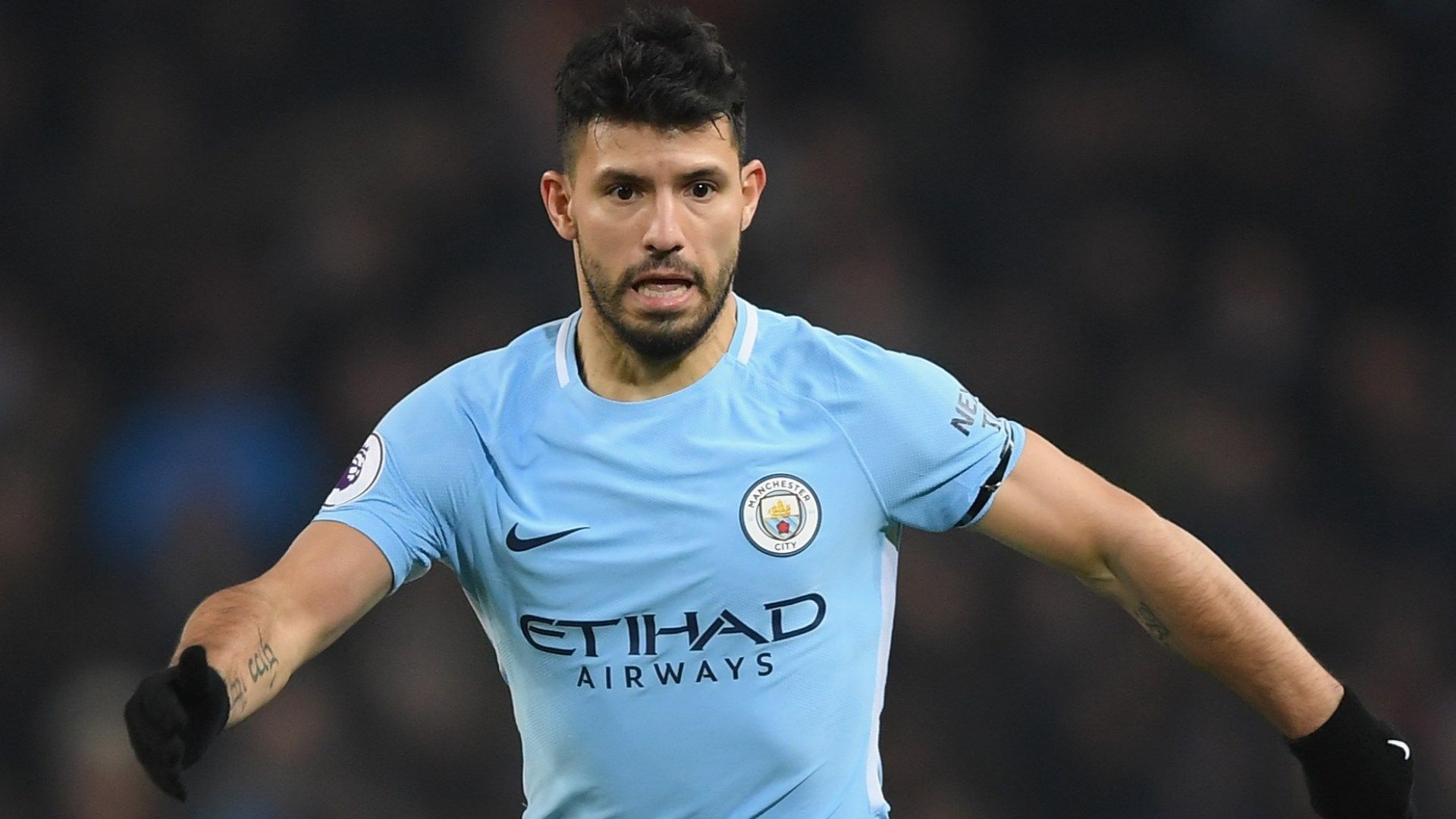 Sergio Aguero 2017-18