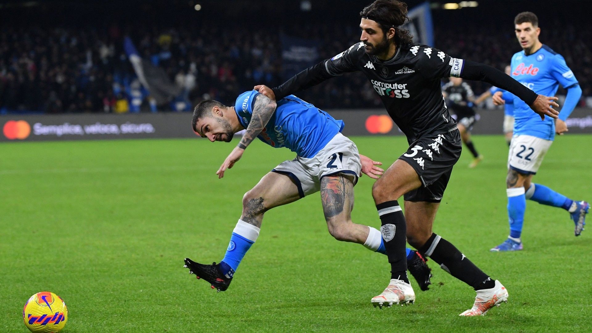 Politano Luperto Napoli Empoli Serie A