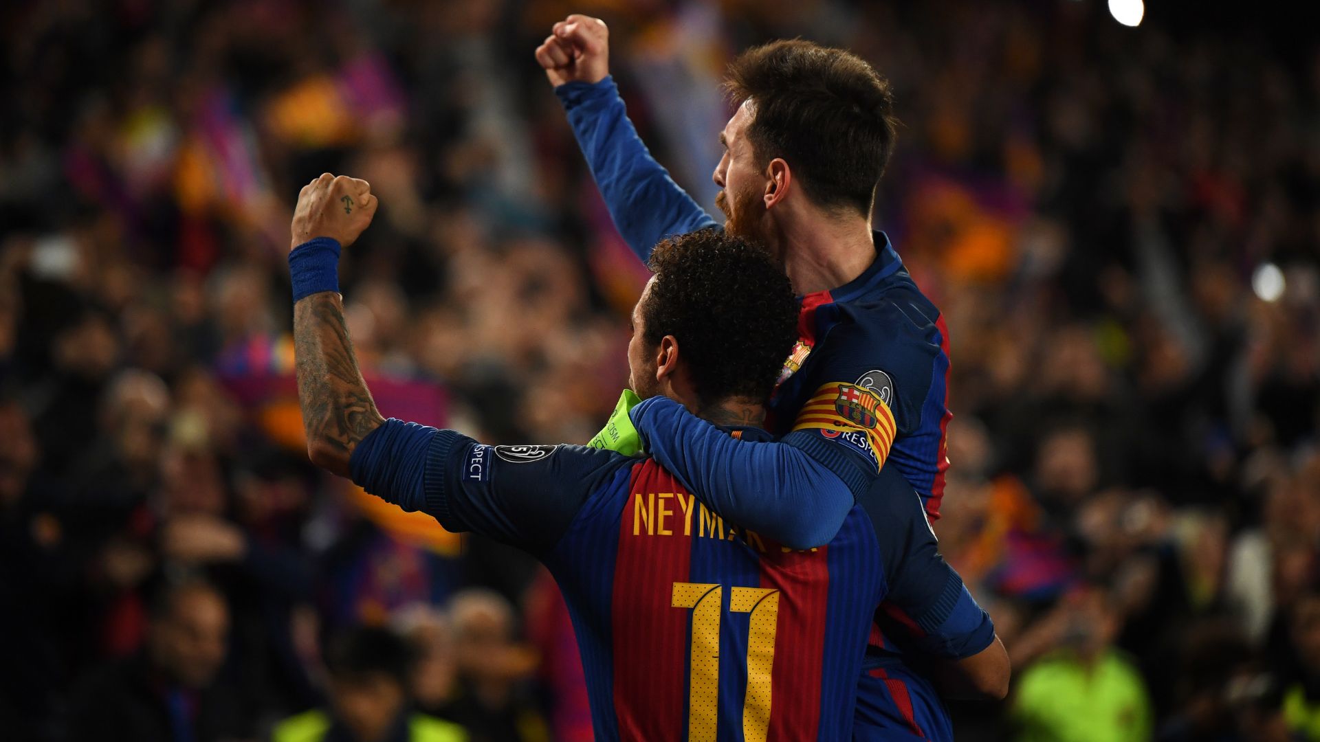 Neymar Lionel Messi Barcelona PSG