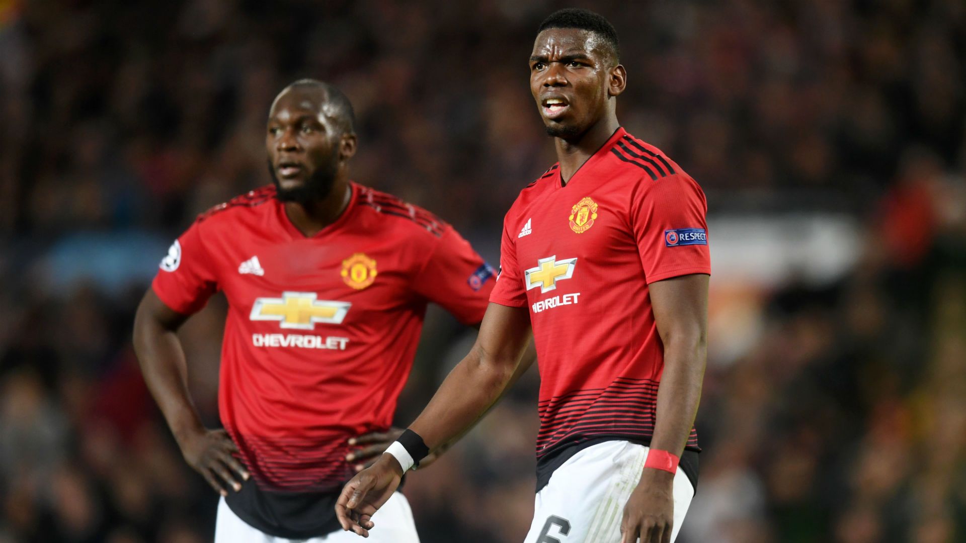 Paul Pogba Romelu Lukaku Manchester United Barcelona Champions League 2019