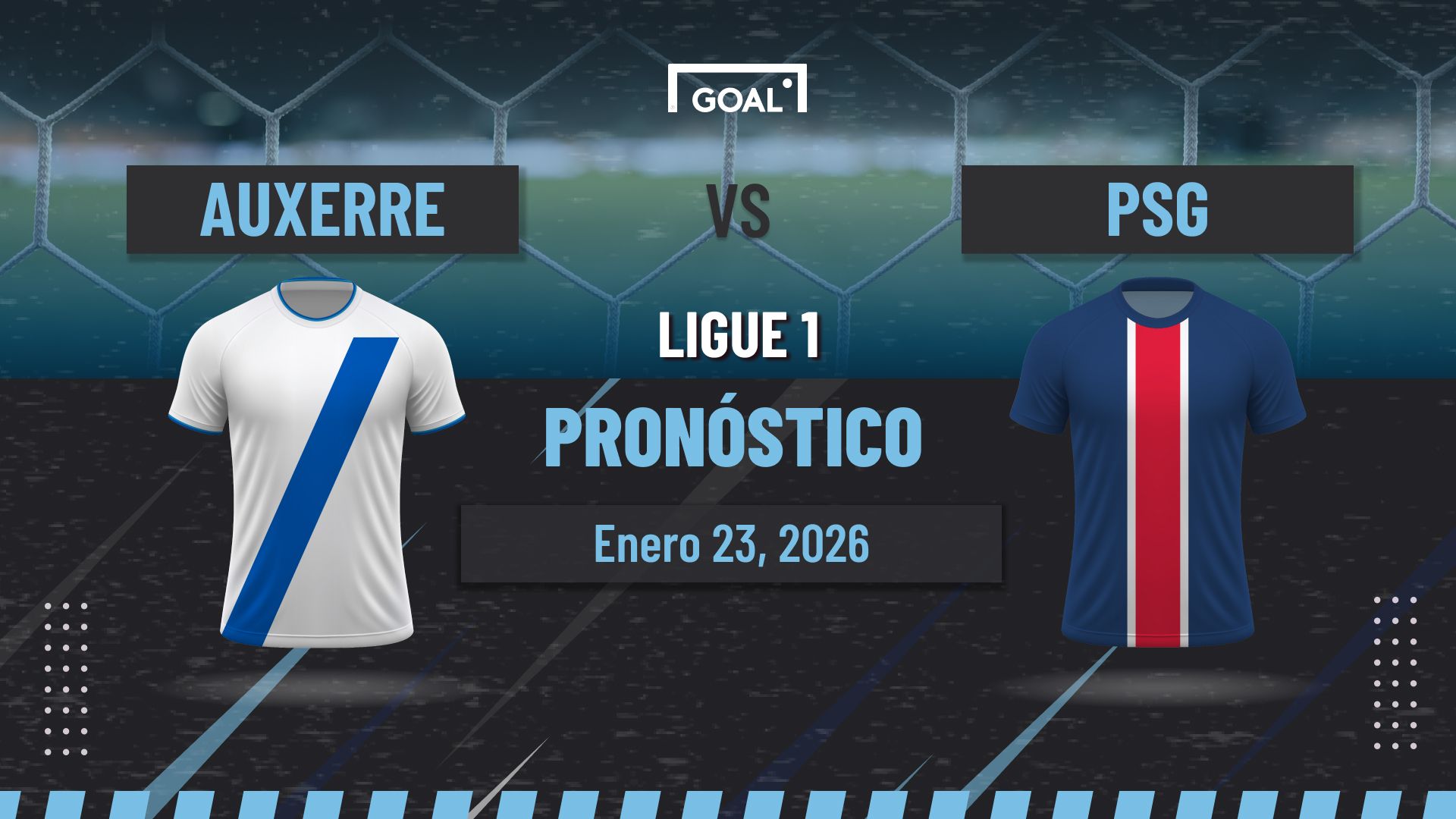 Auxerre vs PSG Pronóstico y Apuestas Ligue 1 | 23/01/26