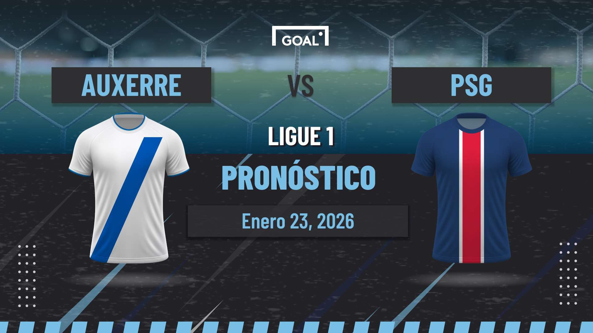 Auxerre vs PSG Pronóstico y Apuestas Ligue 1 | 23/01/26
