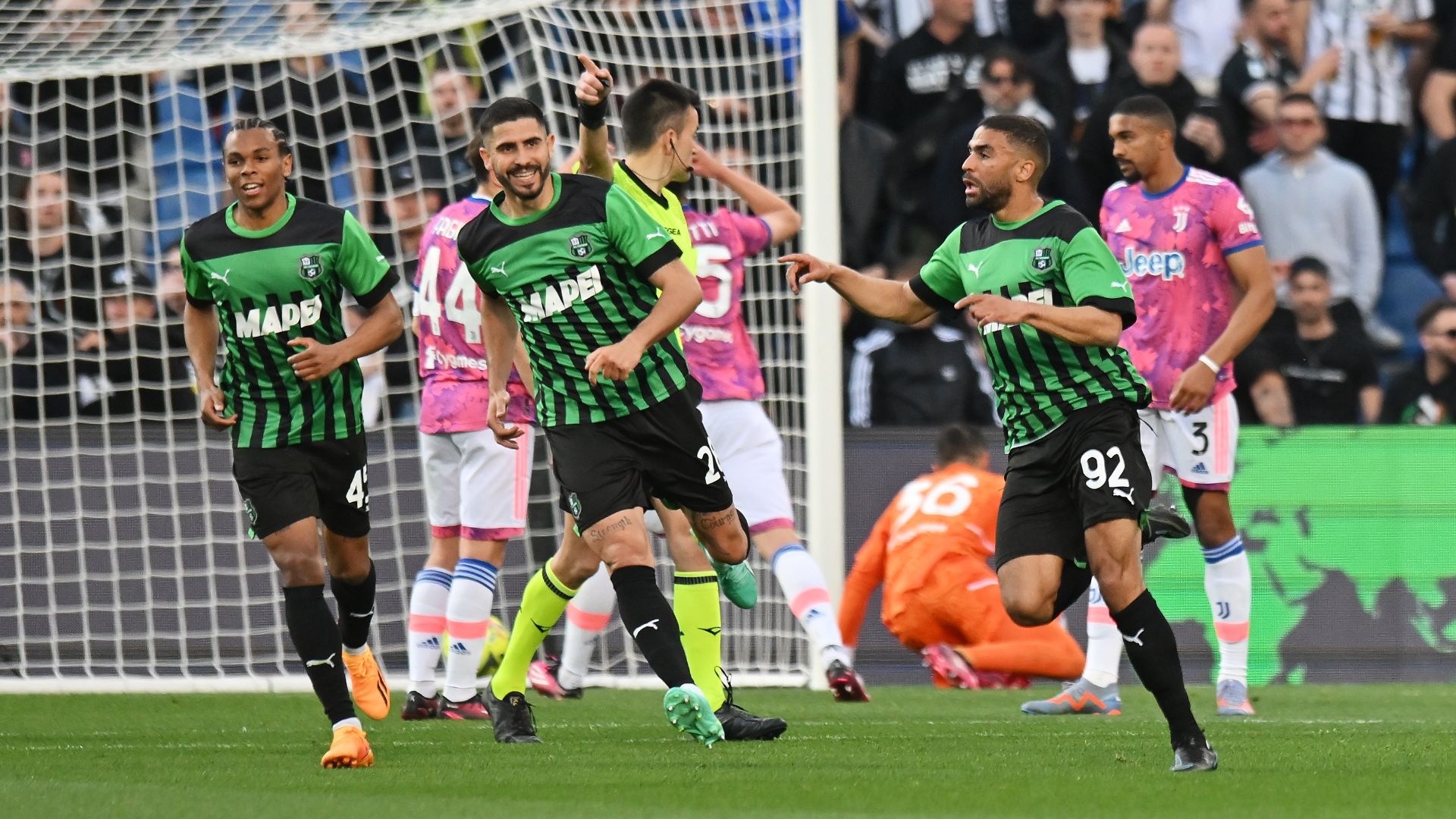 Defrel Sassuolo Juventus Serie A